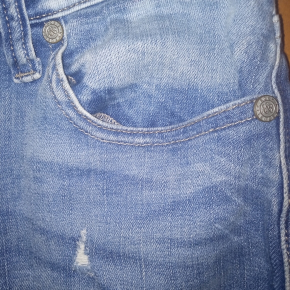 Women's Rock & Republic Indee Jeans Light wash destroyed Size 2 - Picture 6 of 14
